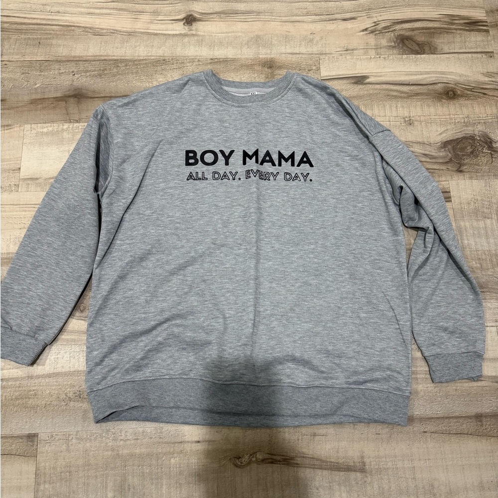 Boy Mama Sweatshirt Size XXL (fits like Large)
